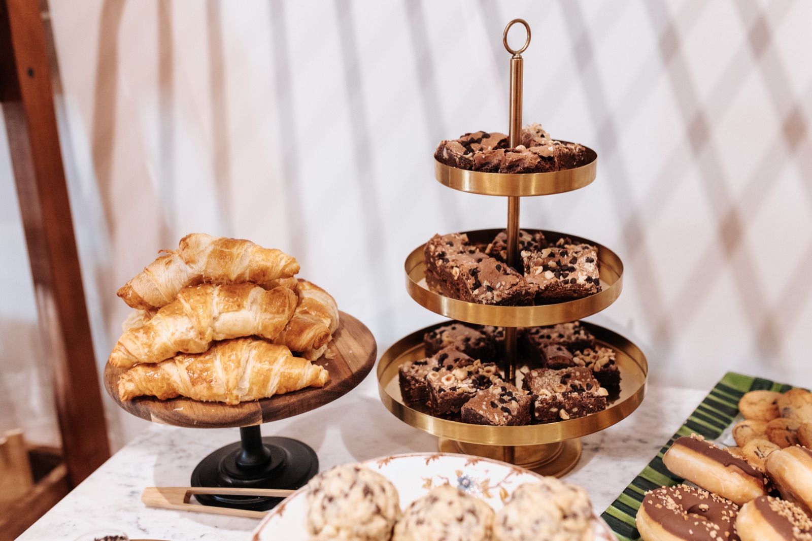 Mesa de repostería artesanal